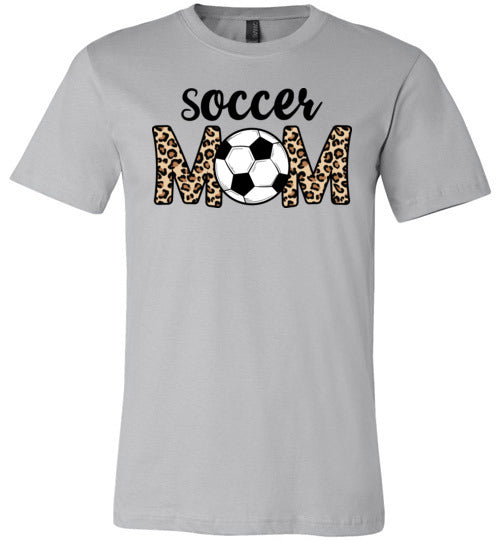 Soccer Mom Leopard Print Canvas