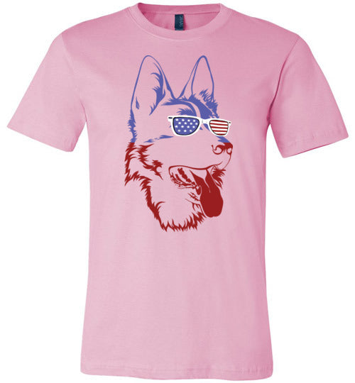 German Shepherd American Sunglasses Canvas