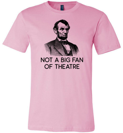 Lincoln Not A Big Fan Of Theatre Light Shirts