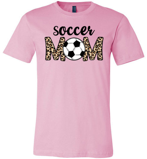 Soccer Mom Leopard Print Canvas