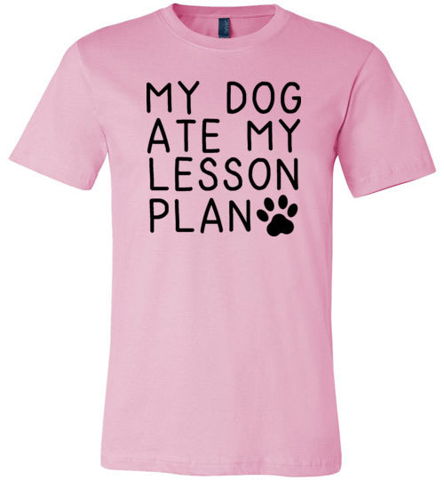 My Dog Ate My Lesson Plan Canvas