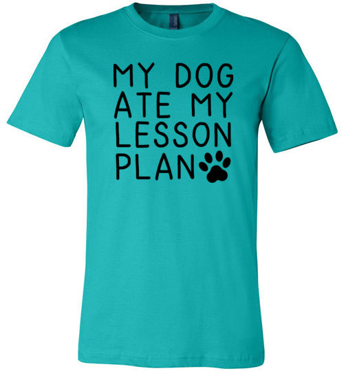 My Dog Ate My Lesson Plan Canvas