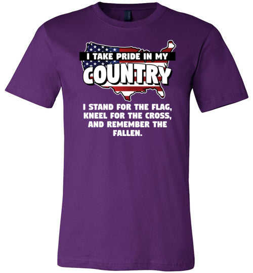 Politically Incorrect Take Pride Country Canvas