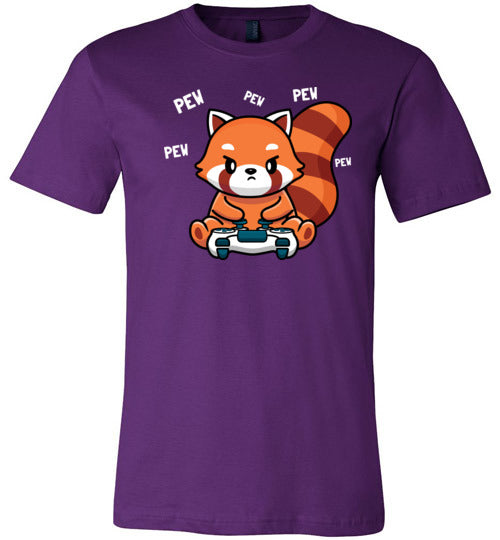 Gaming Red Panda Canvas