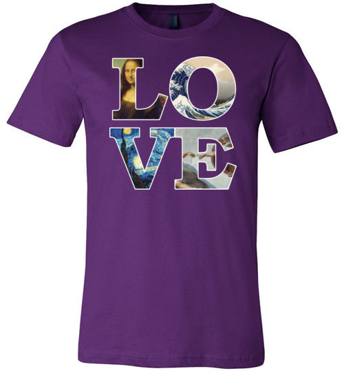 Love Art Masterpieces Canvas