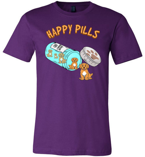 Goldendoodle Happy Pills Canvas