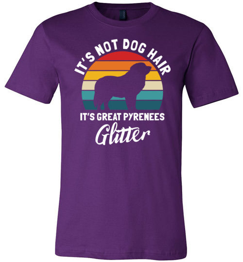 Great Pyrenees Glitter Canvas