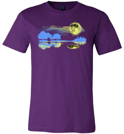 Guitar Sunset Canvas