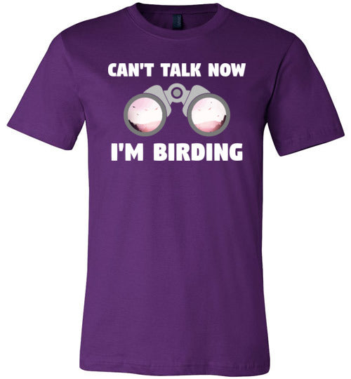 Cant Talk Birding Canvas