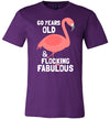 60 Years Old Flocking Fabulous Canvas