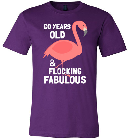 60 Years Old Flocking Fabulous Canvas