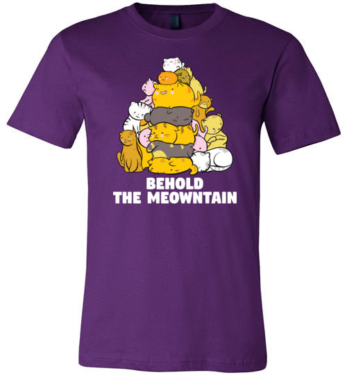 Behold The Meowntain Canvas