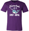 Narwhals Spirit Animal Canvas