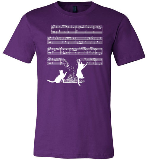 Cats And Sheet Music Canvas