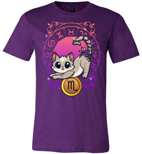 Cat Zodiac Scorpio Canvas