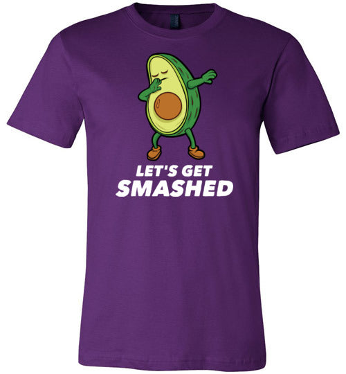 Avocado Lets Get Smashed Canvas