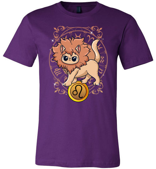 Horoscope Cat Leo Astrology Canvas