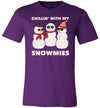 Chillin With My Snowmies Canvas