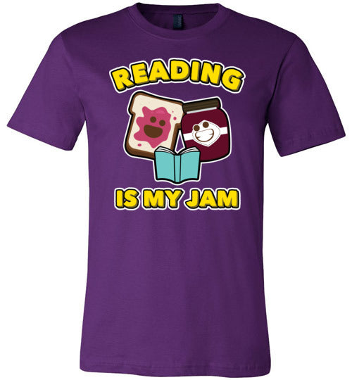 Reading Is My Jam Canvas