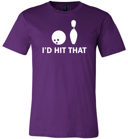 Bowling Hit That Canvas