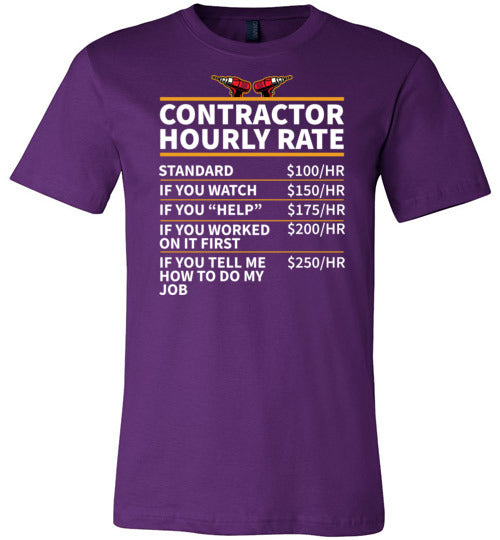 Contractor Hourly Rate Canvas