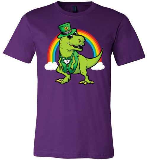 T-Rex Leprechaun St. Patricks Day Canvas