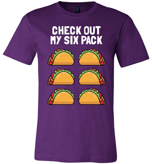 Check Out Six Pack Taco Canvas