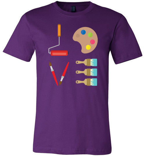 Love Art Tools Canvas