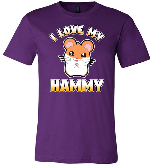 I Love My Hammy Canvas