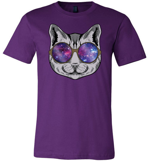 Space Cat Glasses Canvas