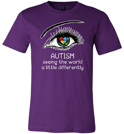 Autism Seeing The World Differently Canvas