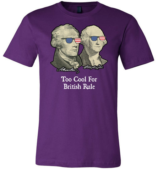 Too Cool For British Rule Canvas