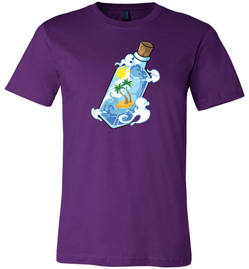 Tropical Paradise In A Bottle Canvas