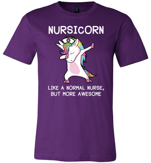 Nursicorn Nurse Unicorn Canvas