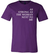 As Strong As Woman Canvas