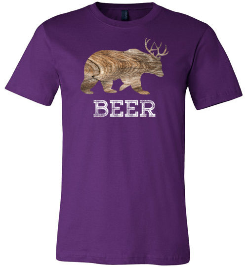 Bear Deer Beer Canvas
