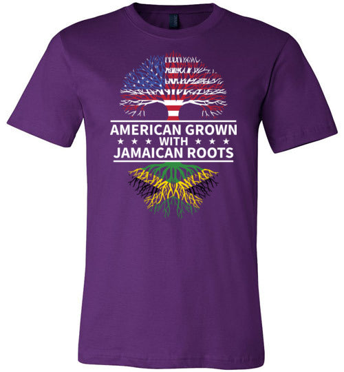 American Grown With Jamaican Roots Canvas