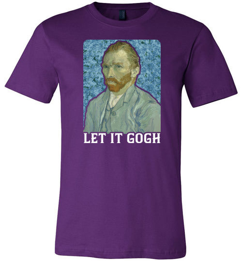 Van Gogh Let It Gogh Canvas
