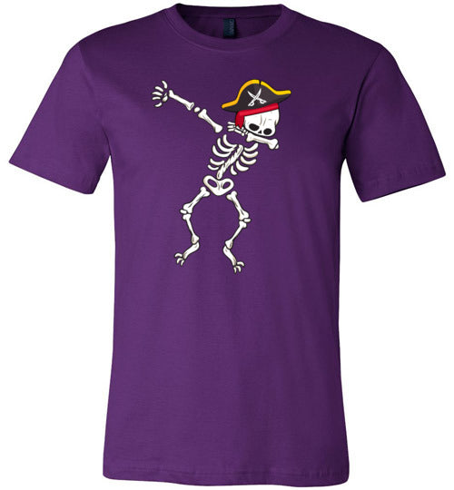 Pirate Dabbing Skeleton Canvas