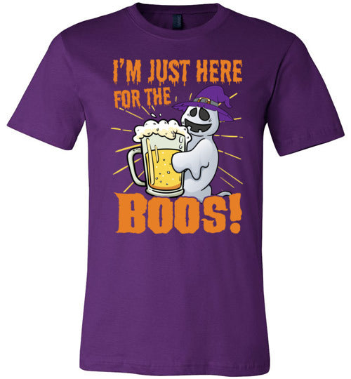 Just Here For The Boos Canvas