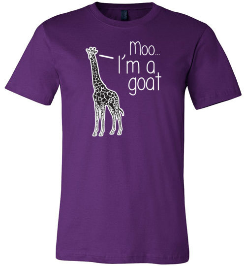 Moo Giraffe Goat Canvas