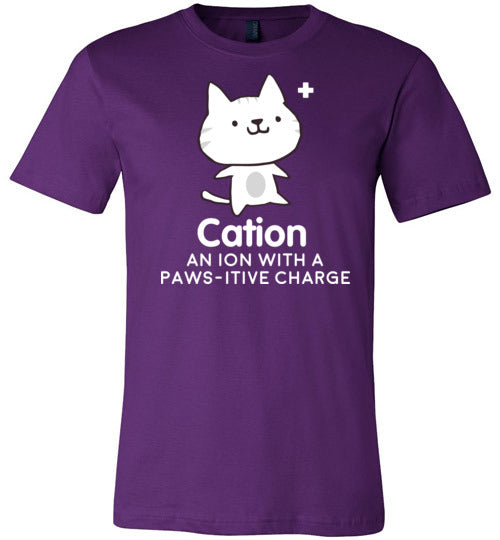 Cation Pawsitive Charge Canvas