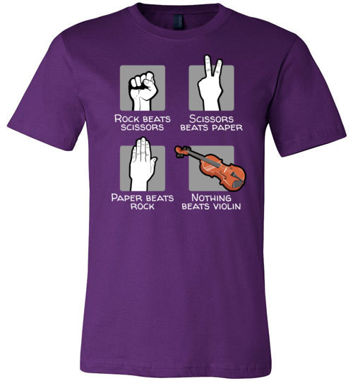 Nothing Beats Violin Canvas