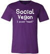 Social Vegan Avoid Meet Canvas