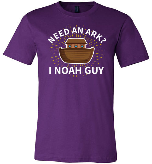 Need An Ark Noah Guy Canvas