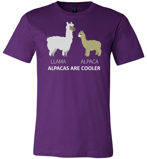 Llama Alpacas Are Cooler Canvas