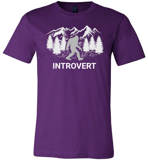 Bigfoot Introvert Canvas