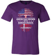 American Grown With Danish Roots Canvas