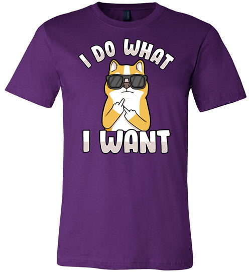 Shiba Inu Do What I Want Canvas