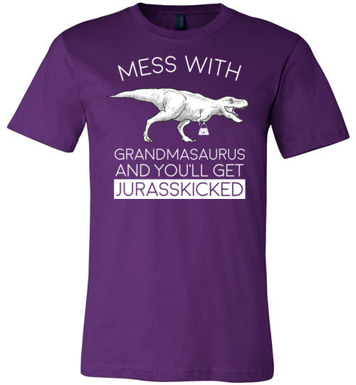 Grandmasaurus Jurasskicked Canvas